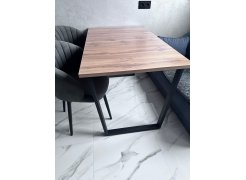 Стол Лота Лофт 120 25 мм дуб делано темный / черный матовый фото покупателя 743