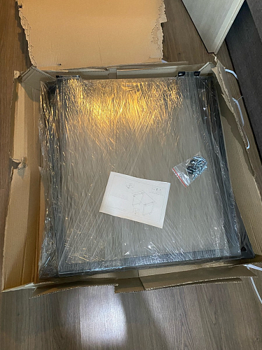 Стол Лота Лофт 120 25 мм сабия / белый матовый фото покупателя 13