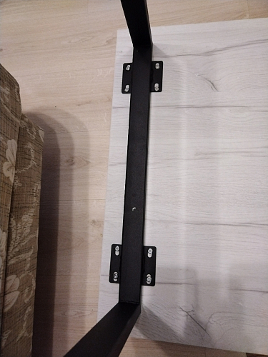 Деревянный стол Лота Лофт 120x75 дуб крафт табачный / черный матовый фото покупателя 526