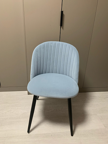 Стул на металлокаркасе Gabi gray / black фото покупателя 994