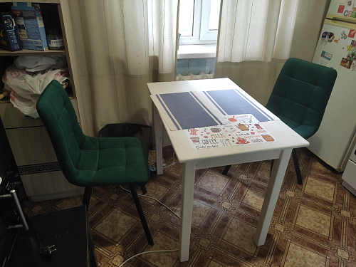 Стул Чилли 2 темно-серый  / черный фото покупателя 892