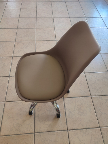 Компьютерное кресло Kolin с подушкой clear / white фото покупателя 513