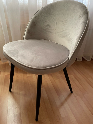 Стул на металлокаркасе Dodo blue фото покупателя 110