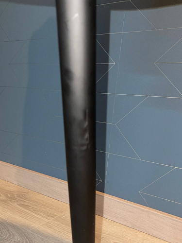 Стул на металлокаркасе Gabi 1 line light blue / black фото покупателя 180