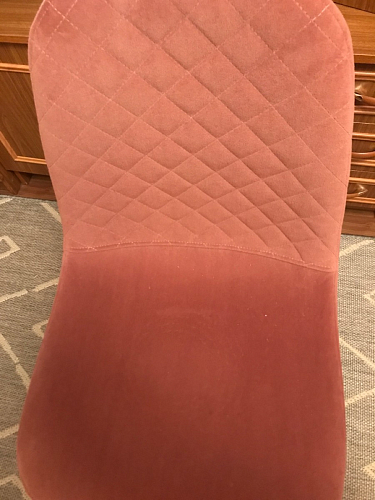 Стул на металлокаркасе Dabl wine red фото покупателя 179