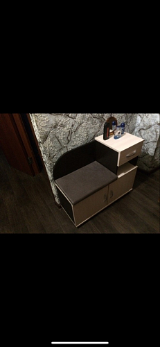 Обувница Аврора дуб млечный / венге фото покупателя 171