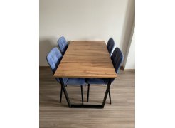 Стол Лота Лофт 120 25 мм сабия / черный матовый фото покупателя 563