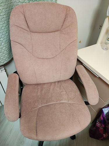 Компьютерное кресло Comfort Lux/Комфорт Люкс серый фото покупателя 24