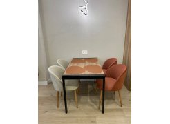 Стол Центавр дуб галифакс / черный матовый фото покупателя 49