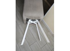 Стул на металлокаркасе Чилли светло-серый / черный фото покупателя 448