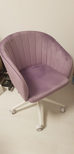 Компьютерное кресло Тибо 01 светло-коричневый / черный фото покупателя 65