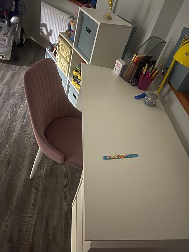 Стул на металлокаркасе Kora green / black фото покупателя 191