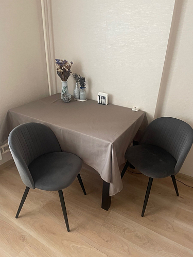 Стул на металлокаркасе Gabi 1 light purple / black фото покупателя 361