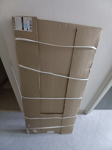 Деревянный стол Барон О 160 х 90 белая пленка шагрень / черный фото покупателя 31