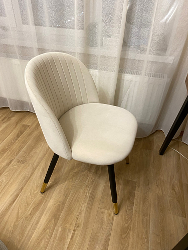 Стул на металлокаркасе Gabi gray / black фото покупателя 796