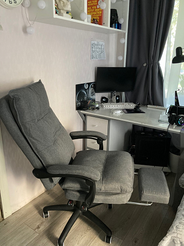 Компьютерное кресло Rapid серое фото покупателя 149