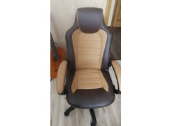 Компьютерное кресло Kadis коричневое / бежевое фото покупателя 39