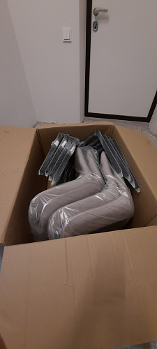 Стул на металлокаркасе Челси К крутящийся бирюзовый / черный фото покупателя 49