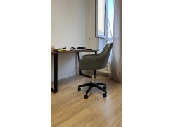 Стол Лота Лофт 140 25 мм черный матовый / бетон фото покупателя 785