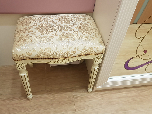 Банкетка Беттино орех / шоколад фото покупателя 9