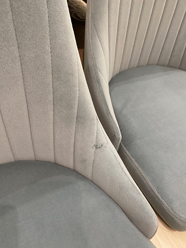 Стул на металлокаркасе Kora dark gray / black фото покупателя 22