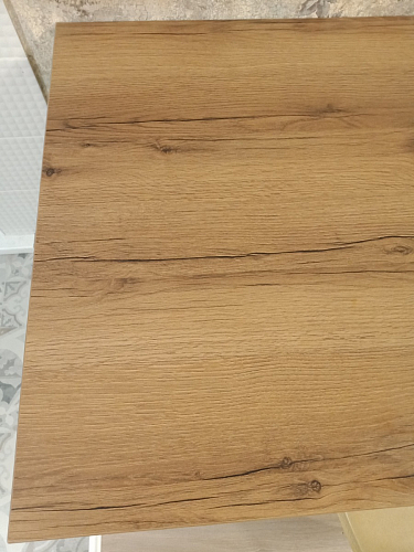 Деревянный стол Лота Лофт 120x75 дуб крафт табачный / черный матовый фото покупателя 931