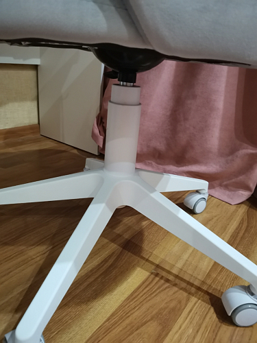 Компьютерное кресло Пард confetti silver серый / черный фото покупателя 4