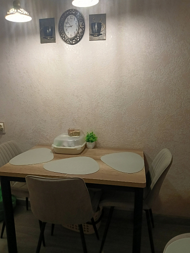 Комплект стульев Вейв 4 шт светло-серый / черный фото покупателя 87