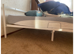 Односпальная кровать Фади 80х200 черная фото покупателя 1088