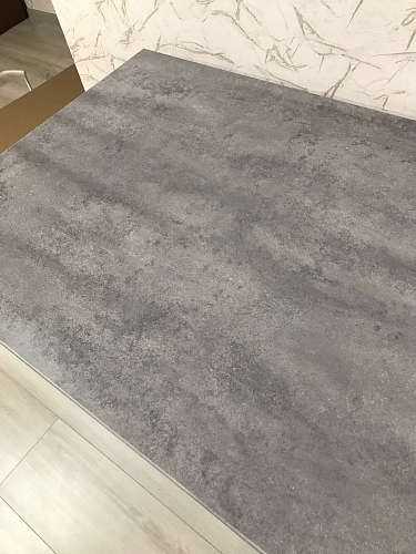 Стол раскладной Лота Лофт 120 25 мм юта / черный матовый фото покупателя 105