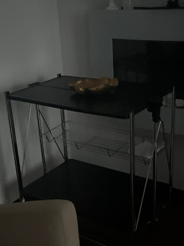 Столик сервировочный SC-5119 складной черный фото покупателя 18