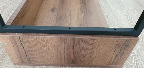 Письменный стол Ниа 115х60 белый / белый матовый фото покупателя 3