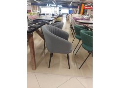 Стул на металлокаркасе Моншау крутящийся velutto 46 / черный из шоурума 1