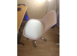 Компьютерное кресло Kolin с подушкой clear / white фото покупателя 126