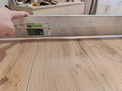 Деревянный стол Лота Лофт 120х75 белый матовый / дуб крафт золотой фото покупателя 179