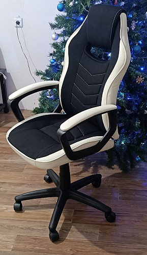 Компьютерное кресло Gamer черное / серое фото покупателя 52