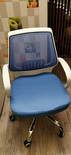 Компьютерное кресло Ergoplus белое / серое фото покупателя 31