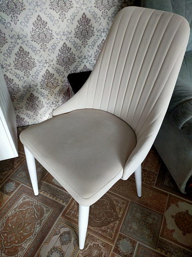 Стул на металлокаркасе Kora wine red / black фото покупателя 191