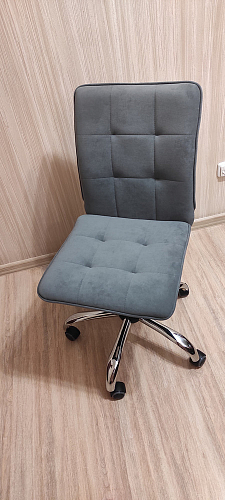 Компьютерное кресло One/Ван флок бежевый 7 фото покупателя 105