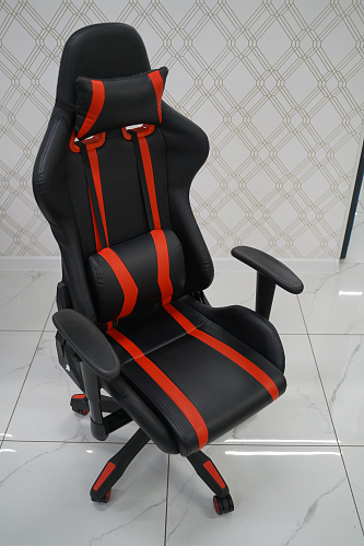 Компьютерное кресло Blok red / black из шоурума 2