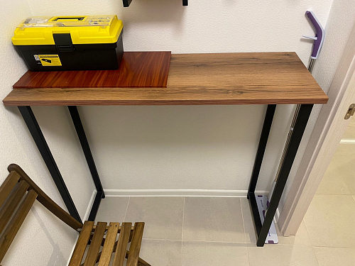 Барная стойка Дилан Лофт 120х60х110 бетон фото покупателя 128