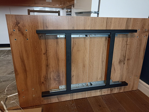 Деревянный стол Лота Лофт 120x75 дуб крафт табачный / черный матовый фото покупателя 607