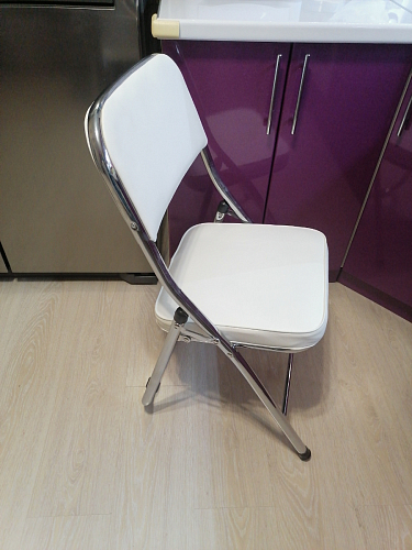 Стул Chair раскладной белый фото покупателя 2
