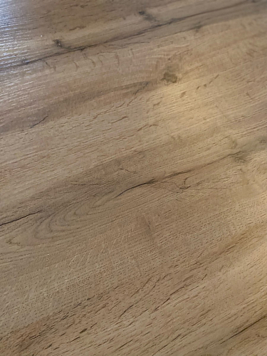 Деревянный стол Лота Лофт 120х75 белый матовый / дуб крафт золотой фото покупателя 575