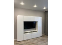 Готовая гостиная Румба белый / белый глянец  - Уцененный экземпляр фото покупателя 17