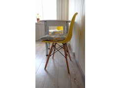 Пластиковый стул Eames PC-015 серо-голубой / дерево фото покупателя 434