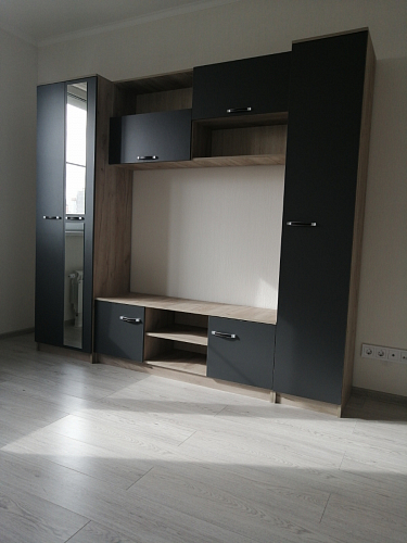 Готовая гостиная Бертелена дуб крафт серый / серый графит фото покупателя 42