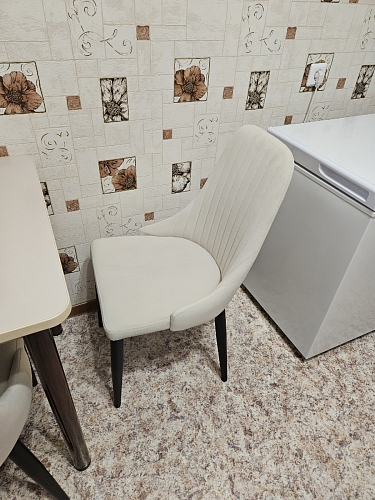 Стул на металлокаркасе Kora black / gray фото покупателя 372