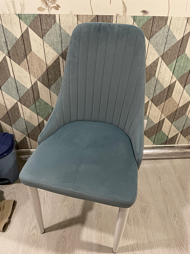 Стул на металлокаркасе Kora white / gray фото покупателя 70