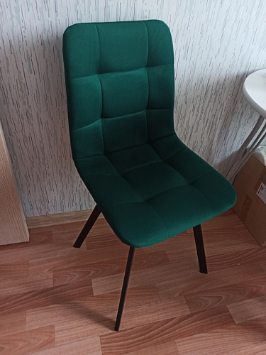 Комплект стульев Чилли 2 шт бежевый / черный фото покупателя 1369